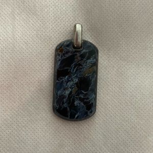 David Yurman STREAMLINE® TAG WITH PIETERSITE
